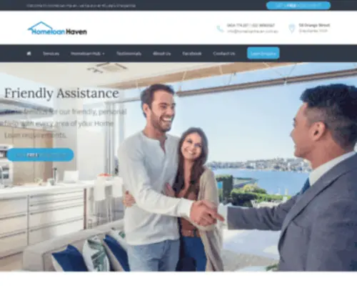 Homeloanhaven.com(Homeloan Haven) Screenshot