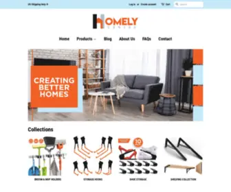 Homelycenter.com(Homely Center) Screenshot