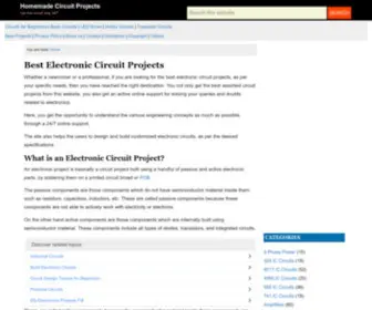 Homemade-Circuits.com(Need circuit help) Screenshot