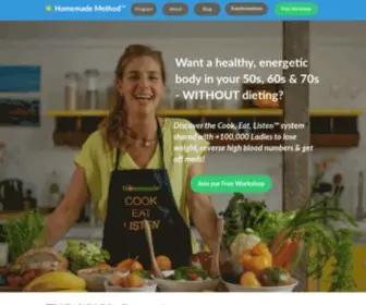 Homemade-Cooking.com(Losing Weight Made Easy With The Best Diet) Screenshot
