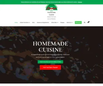 Homemadecuisine.biz(Gluten Free Food in Pakistan) Screenshot