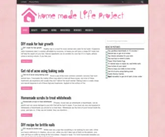 Homemadelifeproject.com(Homemadelifeproject) Screenshot