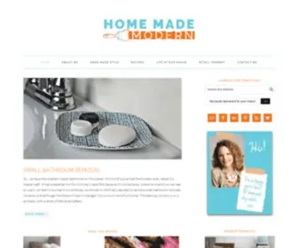Homemademodernblog.com(Home Made Modern) Screenshot