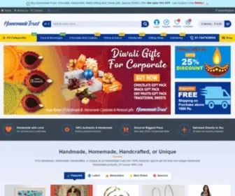 Homemadetrust.com(Handmade Homemade with Love) Screenshot