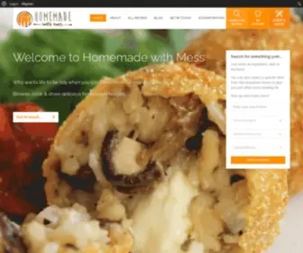 Homemadewithmess.co.uk(Who wants life to be tidy when you can have more fun making a mess) Screenshot