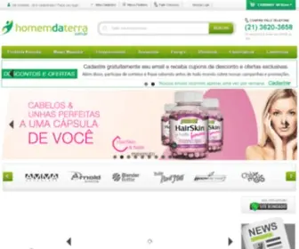 Homemdaterra.com.br(Produtos Naturais) Screenshot
