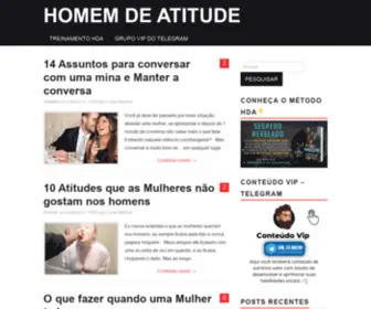 Homemdeatitudeoficial.com(Homem De Atitude) Screenshot