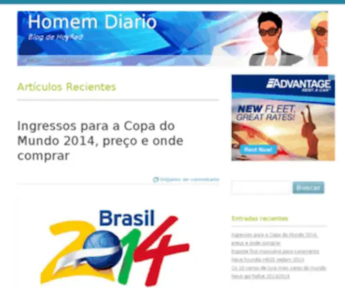Homemdiario.com(Homemdiario) Screenshot