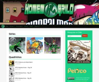 HomemGrilo.com(História em Quadrinhos) Screenshot