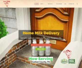 Homemilkdelivery.com(Lehigh Valley Milk Delivery Located in Tannersville) Screenshot