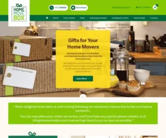 Homemovebox.com(Branded Gifts for Home Movers) Screenshot