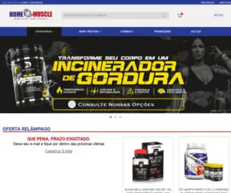 Homemuscle.com.br(Suplementos Alimentares) Screenshot