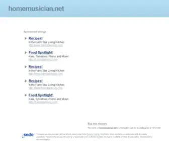 Homemusician.net(Free midi files) Screenshot