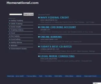 Homenational.com(homenational) Screenshot