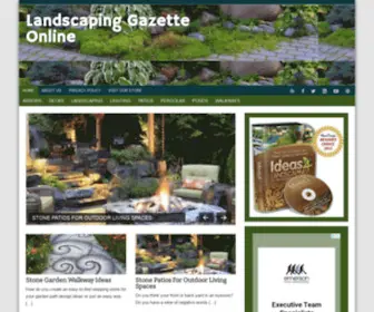 Homengardens.info(A collection of beautiful landscaping ideas for your home) Screenshot