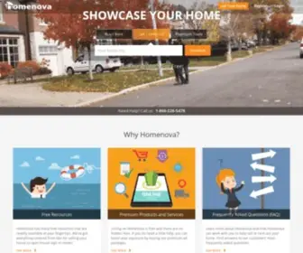 Homenova.com(Homes For Sale and Homes For Rent) Screenshot