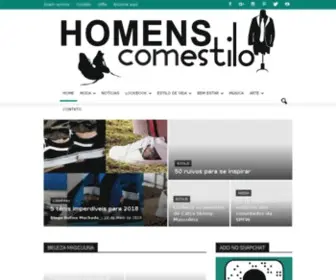 Homenscomestilo.com(Homens com estilo) Screenshot