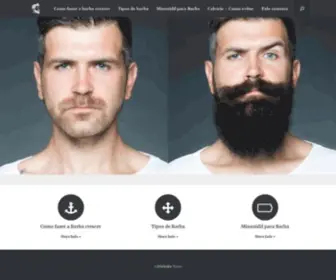 Homensdebarba.com(Homens de Barba) Screenshot