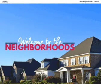 Homenwa.com(Search Northwest Arkansas Neighborhoods) Screenshot