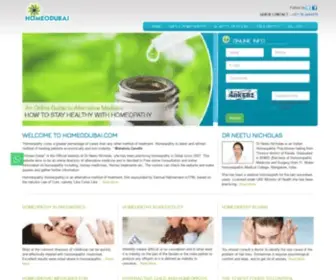 Homeodubai.com(Best Homeopathy Doctors In Dubai) Screenshot