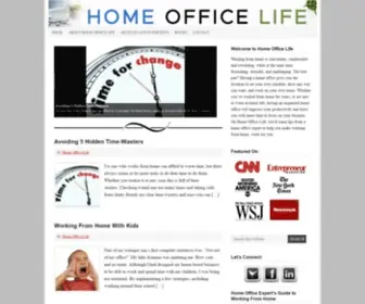 Homeofficelife.com(Home office expert/author/working from home/home office tips) Screenshot