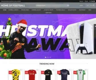 Homeoffootballshop.com(Homeoffootballshop) Screenshot