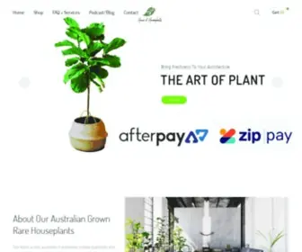Homeofhouseplants.com.au(Plant Concierge) Screenshot