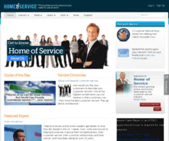 Homeofservice.com(Home of Service) Screenshot