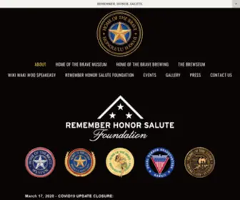 Homeofthebravehawaii.com(Home of the Brave Hawaii) Screenshot