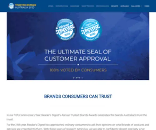 Homeoftrustedbrands.com.au(Trusted Brands Home) Screenshot