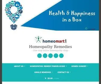 Homeomart.net(Homeopathy Remedies) Screenshot