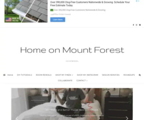 Homeonmountforest.com(Home on Mount Forest) Screenshot