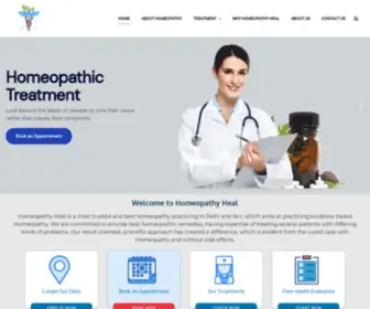 Homeopathyheal.in(Homeopathy Heal) Screenshot