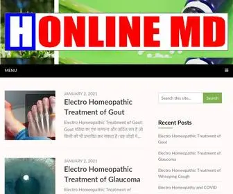 Homeopathyonlinemd.com(Homeopathy) Screenshot
