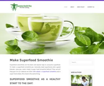 Homeopathyresource.org(Superstar Health Blog) Screenshot