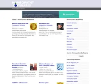 Homeopathysoftwares.com(Complete Dynamics) Screenshot