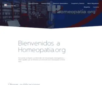 Homeopatia.org(Homeopatia) Screenshot