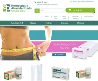 Homeopatiaalmeidaprado.com.br(Homeopatia Almeida Prado) Screenshot