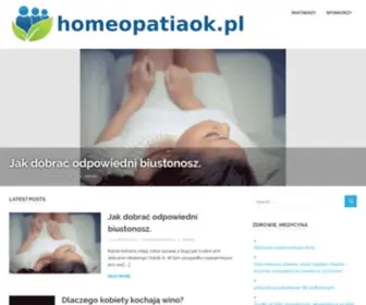 Homeopatiaok.pl(Medycyna alternatywna) Screenshot