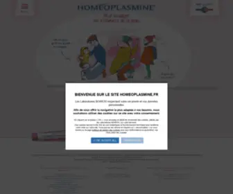 Homeoplasmine.fr(Homéoplasmine) Screenshot