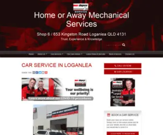 Homeorawaymechanicalrepcoservice.com(Car Service in Loganlea) Screenshot