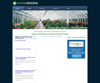 Homeorganic.com(Home Organic) Screenshot