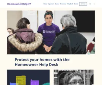 Homeownerhelpny.org(HomeownerHelpNY) Screenshot