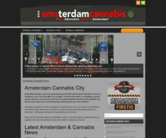 Homepage-Amsterdam.com(Amsterdam Cannabis) Screenshot