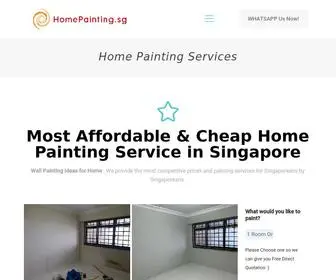 Homepainting.sg(Home Painting Services Singapore) Screenshot