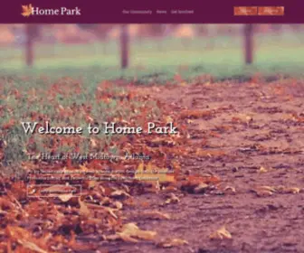 Homepark.org(Home Park Atlanta) Screenshot