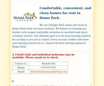 Homeparkliving.com(Homeparkliving) Screenshot