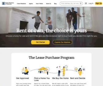 Homepartners.com(Home Partners) Screenshot