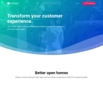 Homepass.com(Transform your customer experience) Screenshot
