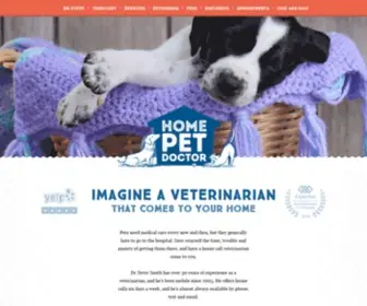 Homepetdoctor.com(Mobile Veterinary Care in Los Angeles) Screenshot